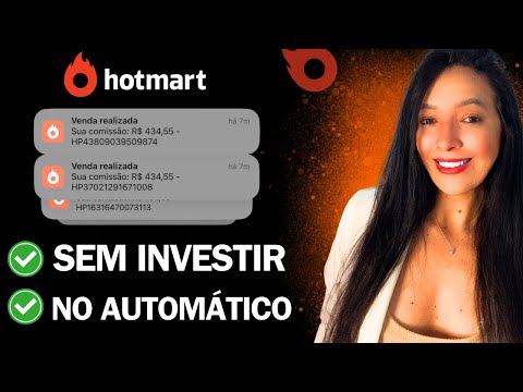 HOTMART: COMO VENDER NO AUTOMÁTICO SEM GASTAR COM ANÚNCIOS E SEM APARECER – ( Dinheiro Online)