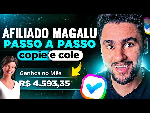 AFILIADO MAGALU: COMO GANHAR 4 MIL REAIS POR MÊS COMO PARCEIRO MAGALU (Dinheiro Online)