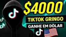 Como criar e MONETIZAR VÍDEOS NO TIKTOK gringo e RECEBER 7x MAIS EM DÓLAR