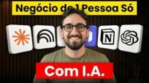 Como Construir um Negócio Online de IA de R$1 Milhão